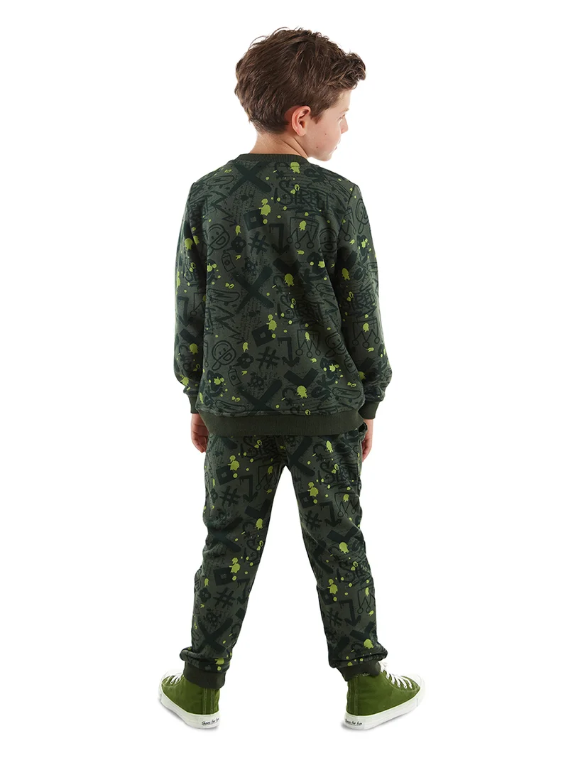 MSHB&G Splash Boy Khaki Tracksuit
